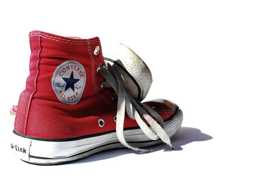 Czerwone sneakersy Converse