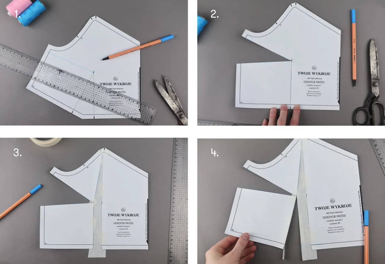 Jak zrobić zaszewki na biuście, aby idealnie dopasować odzież?