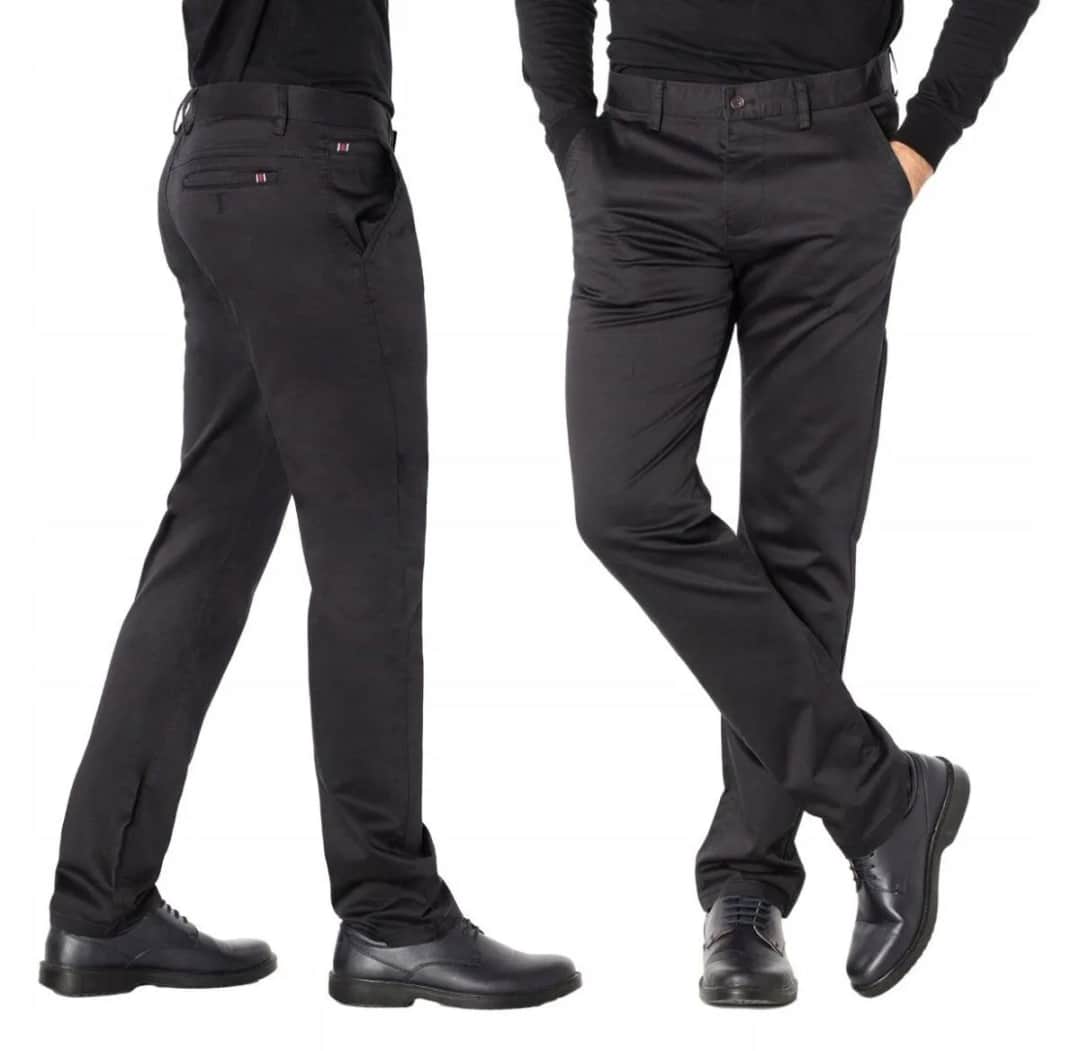 Spodnie materiałowe męskie eleganckie: jak wybrać idealny model na każdą okazję