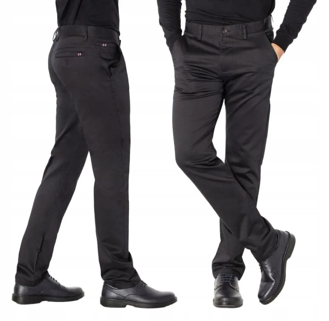 Spodnie materiałowe męskie eleganckie: jak wybrać idealny model na każdą okazję